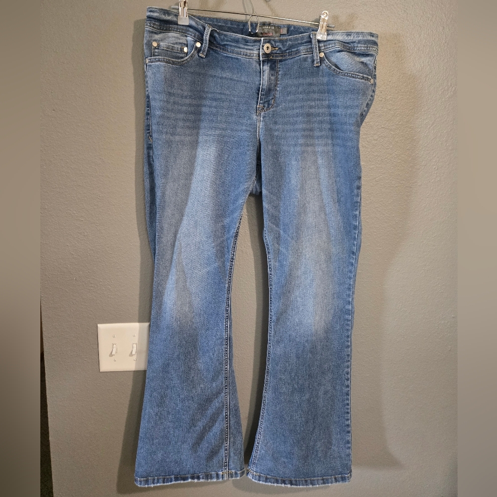 Torrid Blue Boot Cut Jeans